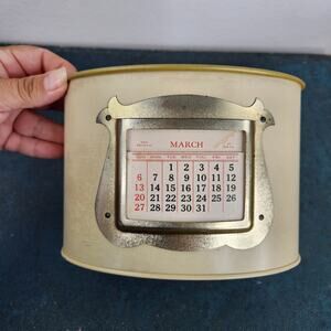 VTG Desk Calendar Bin Pen Holder Storage Office